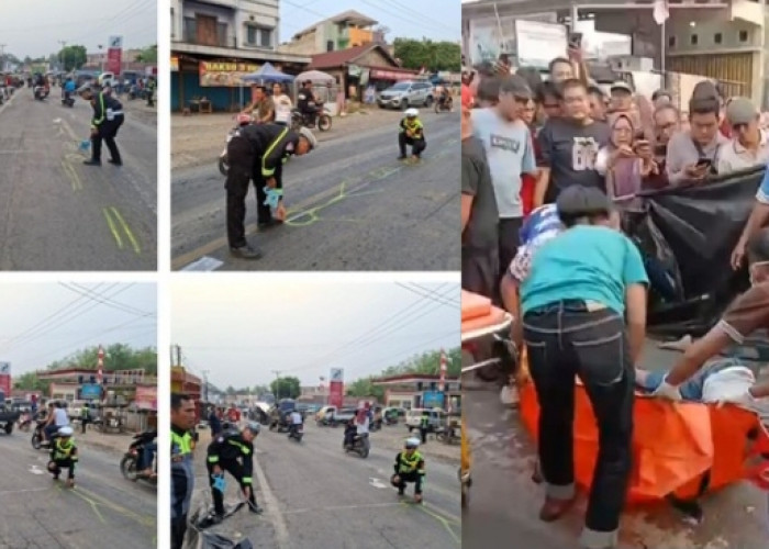 Tragis! Hendak Menyalip Dump Truck, Pengendara Yamaha MX Tewas Terlindas di Talang Banyu Empat Lawang