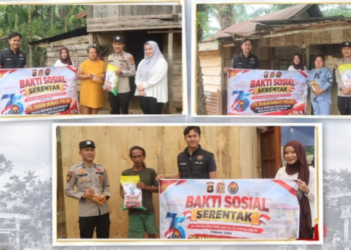 Peringati HUT ke-75 Humas Polri, Polres Empat Lawang Gelar Bakti Sosial Serentak untuk Masyarakat