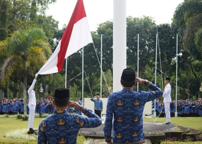 Pj Walikota Pagaralam Pimpin Upacara Terakhir, Suasana Haru Warnai Acara