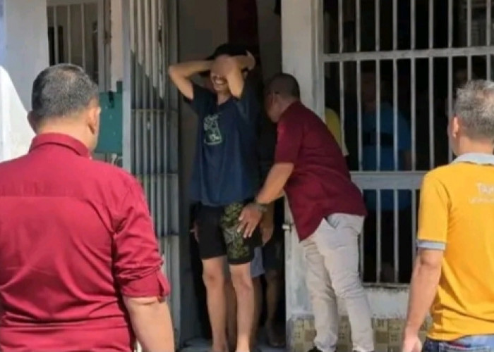 Lapas Empat Lawang Gelar Razia Rutin Kamar Hunian, Dipimpin Langsung Plh Kalapas