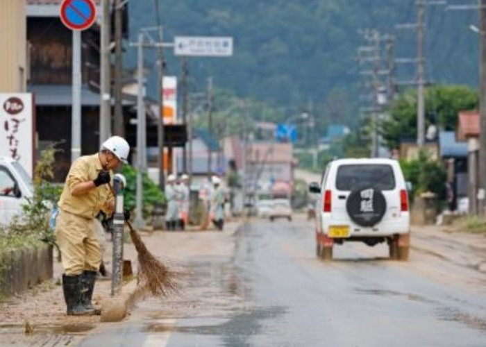 Longsor dan Banjir Bandang di Jepang, Dua Polisi dan Dua Warga Hilang 
