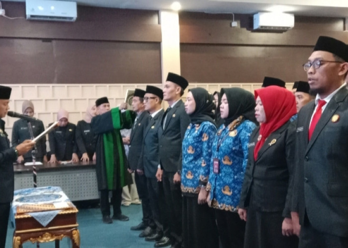27 Pejabat Empat Lawang Dilantik, Sekda Tegaskan Jabatan Adalah Amanah