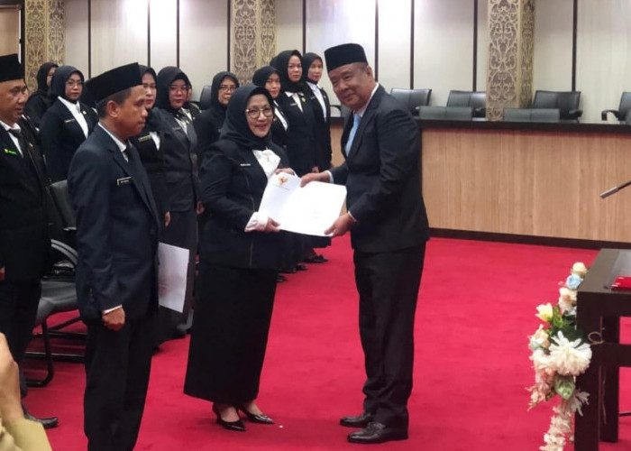 Wagub Sumsel Lantik 54 Pejabat Baru, Tegaskan Integritas dan Pelayanan Publik Bersih