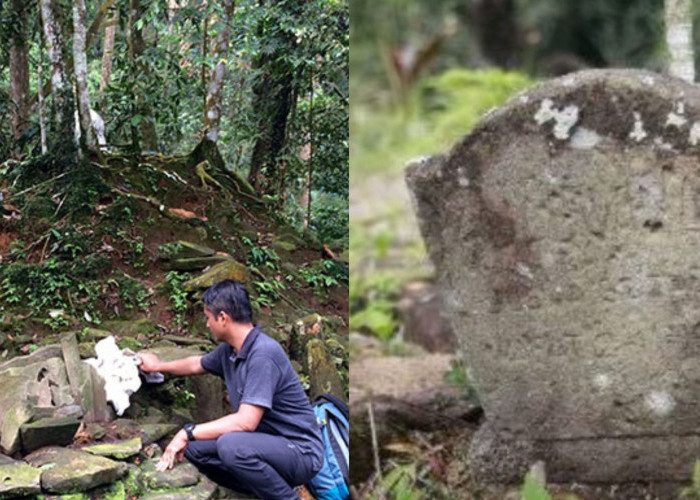 Penemuan Makam Kuno, Misteri Lima Makam Tua Terungkap di Situs Gunung Padang, Ada Nisan Bernama Prabu
