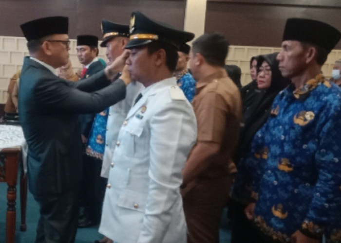 Joncik Muhammad Lantik Pejabat Administrator, Pengawas dan Fungsional di Empat Lawang, Ini Daftar Jabatannya