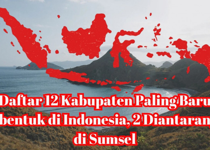Daftar 12 Kabupaten Paling Baru Dibentuk di Indonesia, 2 Diantaranya di Sumsel