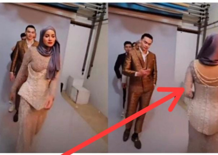 Dress Kontroversial Olla Ramlan Kembali Hebohkan Netizen: Kepala Pakai Jilbab, Punggung Terbuka Menuai Kritika