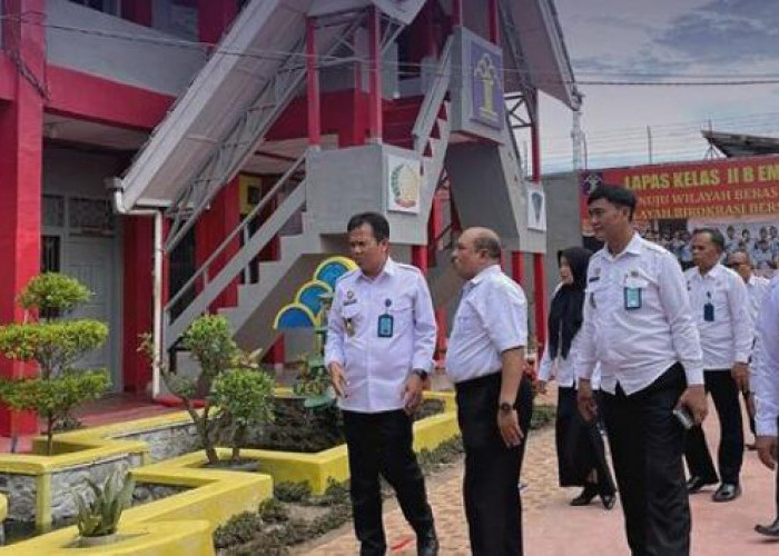 Kadiv Pemasyarakatan Sumatera Selatan Kunjungi Lapas Kelas IIB Empat Lawang