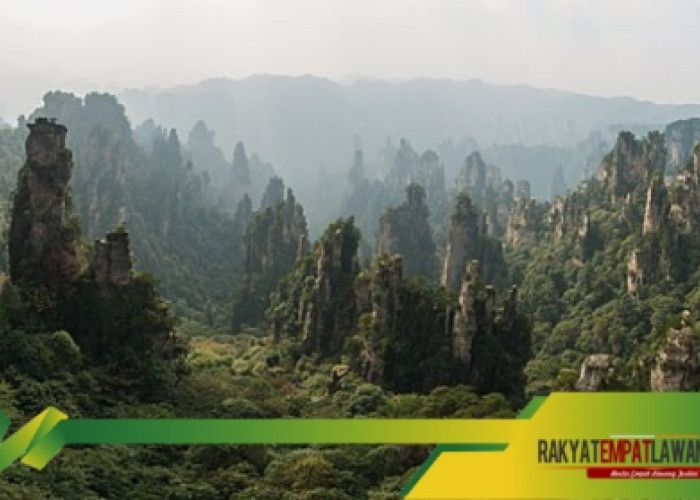 Tempat Inspirasi Film Avatar! Menyaksikan Keajaiban Alam di Hutan Batu Zhangjiajie