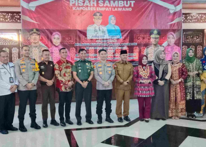 Pisah Sambut Kapolres Empat Lawang Pj Bupati Harapkan Sinergi Terus Berjalan Dengan Baik