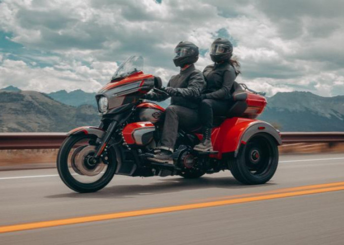 Harley-Davidson CVO Street Glide 3 Limited, Trike Sultan 582 Kg dengan Mesin 1.977 cc
