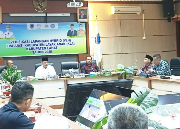 Kabupaten Lahat Jalani Verifikasi Lapangan Hybrid KLA, Targetkan Predikat Nindya