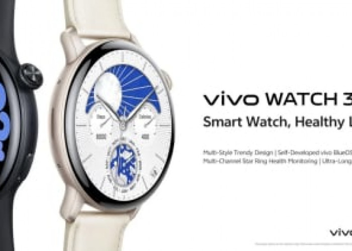 Vivo Watch 3 Resmi Diluncurkan: Smartwatch dengan Fitur Elegan dan Fungsionalitas Tinggi