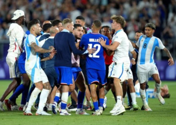 Pemain Prancis dan Argentina Terlibat Bentrok