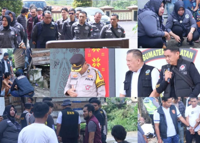 Operasi Pekat Musi 2025: BNNK dan Polres Empat Lawang Gerebek Sarang Narkoba di Pangkalan Batu