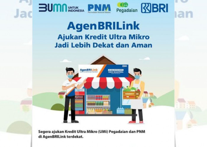 Pinjaman UMi BRI Hanya Bisa Diajukan Lewat Agen Brilink, Ini Syaratnya