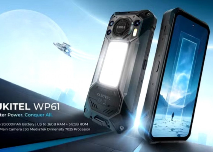 Oukitel WP61 Hadir, Smartphone Tangguh dengan Teknologi Super Lengkap untuk Medan Ekstrem