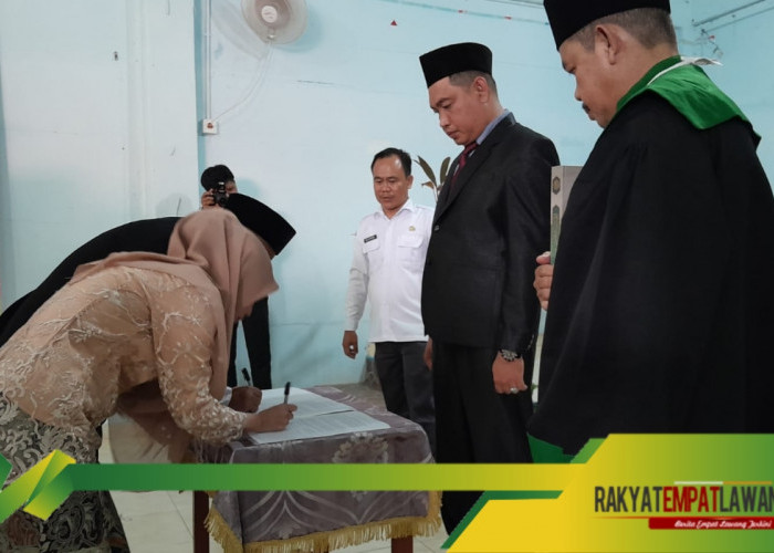 Persiapan Pilkada Serentak, 50 Anggota PPK Resmi Dilantik KPU Kabupaten Empat Lawang