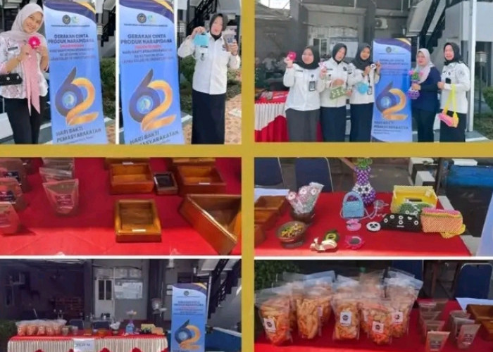 Semarak Hari Bakti Pemasyarakatan ke-62, Lapas Empat Lawang Gaungkan “Gerakan Cinta Produk Narapidana”