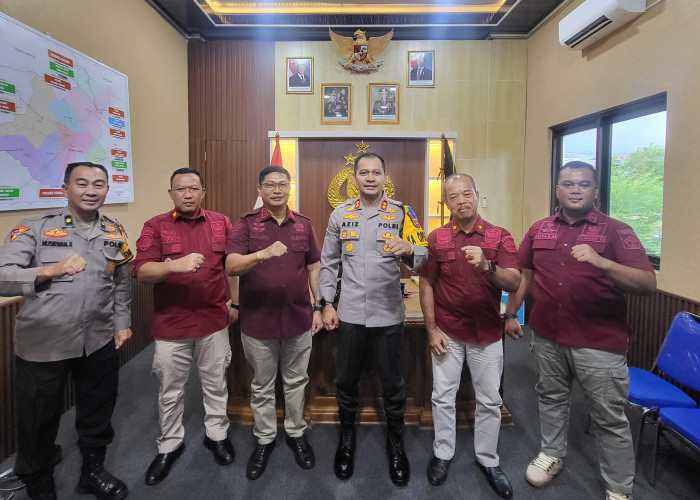 Perkuat Sinergi, Kalapas Empat Lawang Kunjungi Polres Empat Lawang