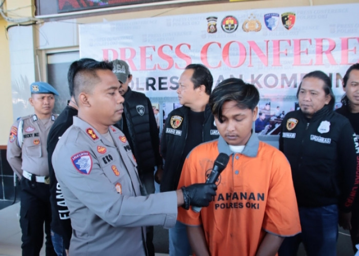 Pelaku Pembunuhan Wanita Muda di OKI Dibekuk Polisi Setelah Kabur ke Batam