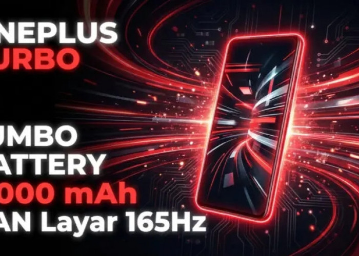 OnePlus Turbo 6 Resmi Diperkenalkan, Usung Baterai 9.000 mAh dan Layar OLED 165Hz