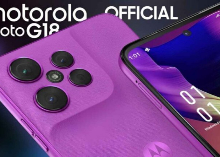 Motorola Moto G18 Resmi Hadir, Bawa Performa Kencang dan Fitur Premium dengan Harga Terjangkau