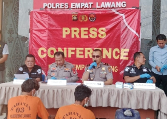 Polres Empat Lawang Bongkar Sindikat BBM Ilegal, Dua Tersangka Ditangkap dan 1 Ton Minyak Mentah Disita
