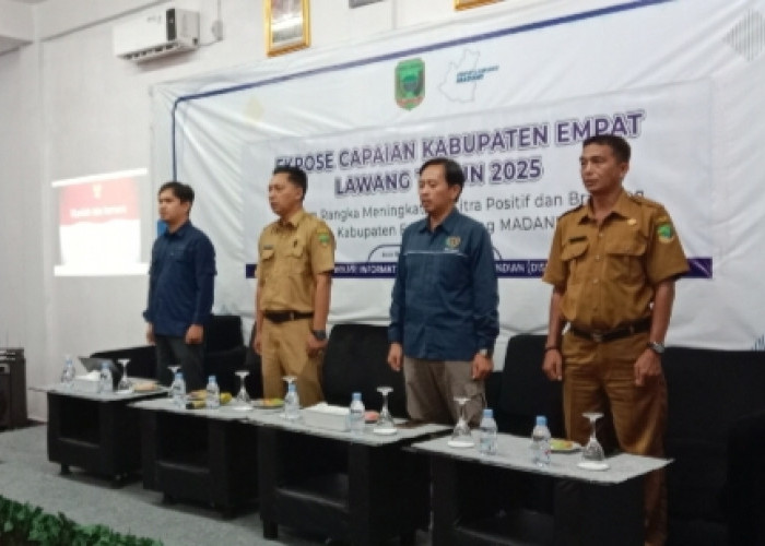 Kominfo Empat Lawang Gelar Ekspos Capaian 2025, Dorong Citra Positif Daerah dan Brending Kabupaten