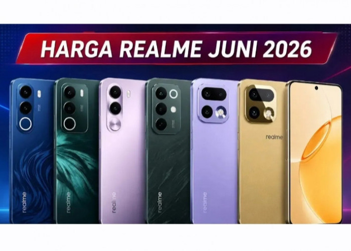 Realme Perbarui Daftar Harga HP Juni 2026, Mulai Rp1,6 Jutaan Sudah Dapat Baterai 6.300 mAh