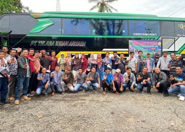 Petani Empat Lawang Study Banding ke Lampung