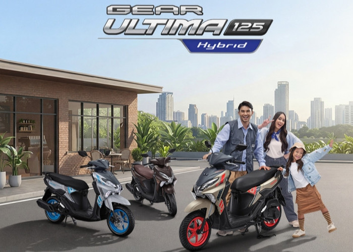 Yamaha Gear Ultima 125 Hybrid Resmi Dipasarkan, Skutik Tangguh dengan Bagasi 18,6 Liter dan Garansi 5 Tahun