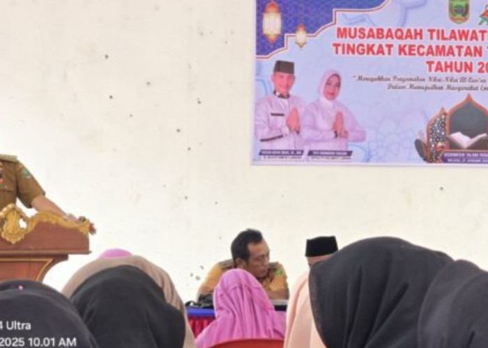 Camat Talang Padang Buka Seleksi MTQ untuk Persiapan Lomba Tingkat Kabupaten