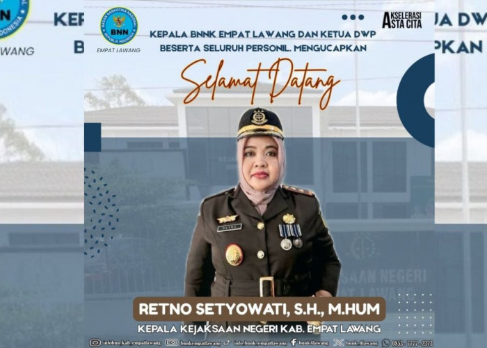 Kepala BNN Empat Lawang Sambut Hangat Kehadiran Kajari Baru Retno Setyowati