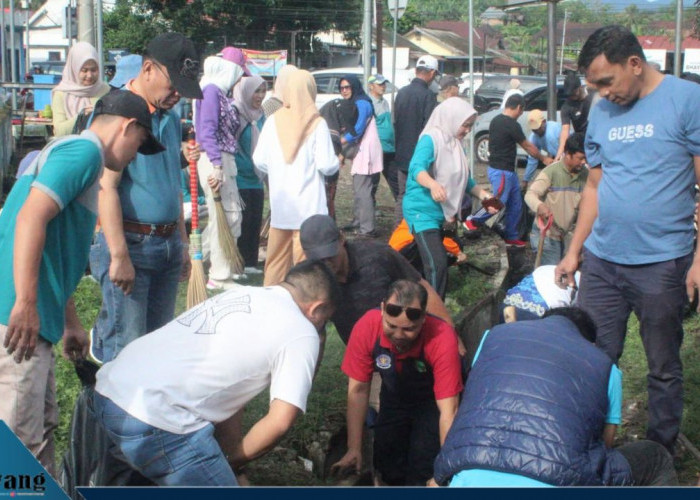 Joncik Muhammad Pimpin Aksi Bersih-Bersih Besar di Empat Lawang, Bukti Nyata Kepedulian Lingkungan