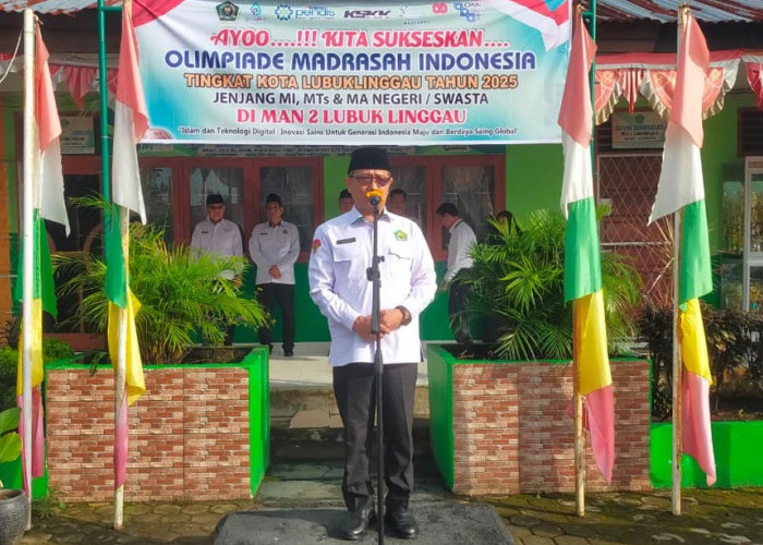 OMI 2025 Tingkat Kota Lubuk Linggau, Ratusan Siswa Madrasah Bersaing Jadi Juara