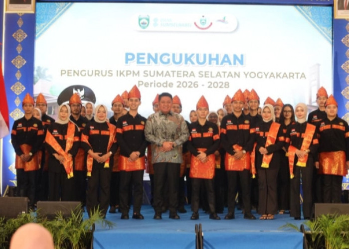 Gubernur Herman Deru Kukuhkan Pengurus IKPM Sumsel Yogyakarta 2026–2028, Perkuat Kolaborasi Mahasiswa 
