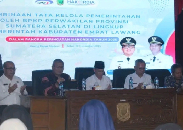 Pemkab Empat Lawang Terima Pembinaan Tata Kelola Pemerintahan dari BPKP Sumsel