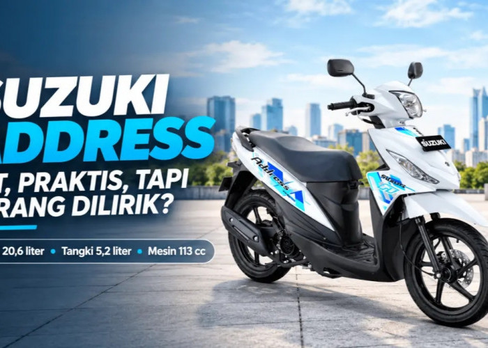 Suzuki Address Irit dan Praktis, Tapi Kurang Laku di Indonesia? Ini Penyebabnya