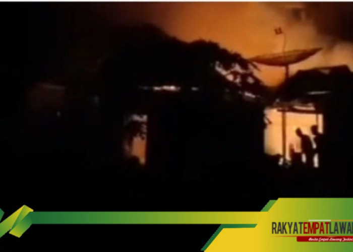 Kebakaran Menghanguskan 2 Rumah Warga di Ujung Alih, 3 Rusak Berat, 1 Rusak Ringan