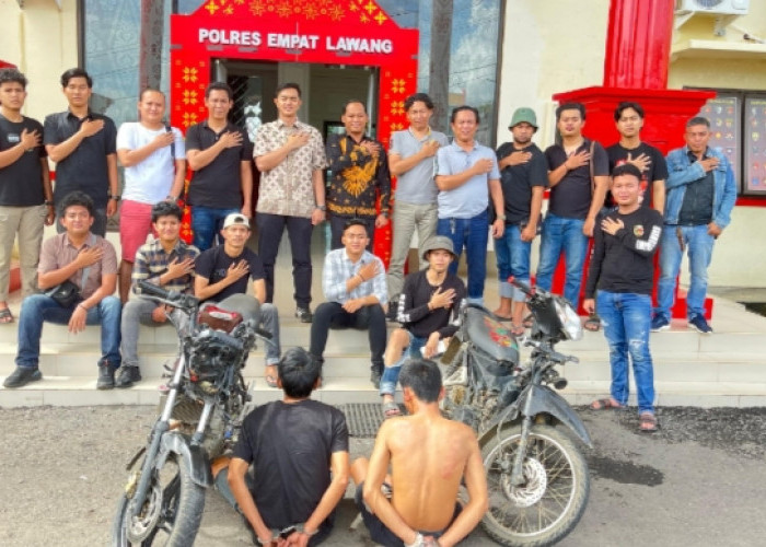 Polres Empat Lawang Tangkap Pelaku Curanmor di Tebing Tinggi dalam Operasi Sikat 1 Musi 2025