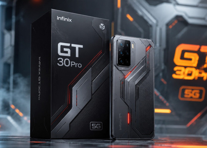 Infinix GT 30 Pro, HP Gaming 5G Harga Rp4 Jutaan! Layar AMOLED 144Hz dan Chipset Dimensity 8350 Ultimate 