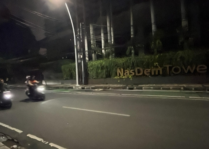 Sempat Didemo Massa HMI, Kondisi Nasdem Tower Kini Terpantau Sepi