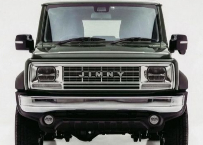 Suzuki Jimny 5 Pintu Berubah Jadi Truk Klasik Amerika, Tampil Retro tapi Tetap Gagah