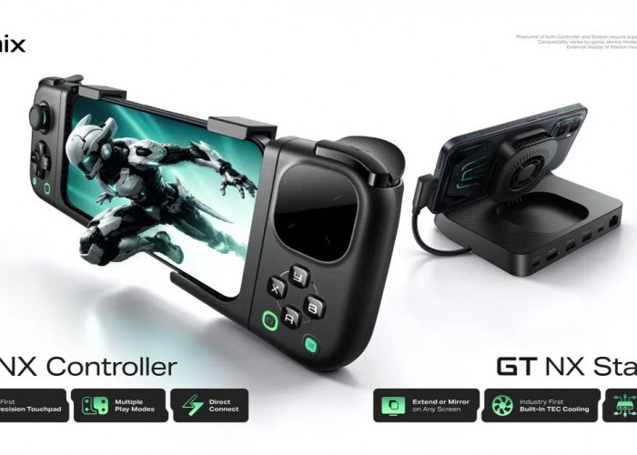 Infinix GT NX Controller Meluncur, Bawa Touchpad Presisi untuk Gamer Smartphone