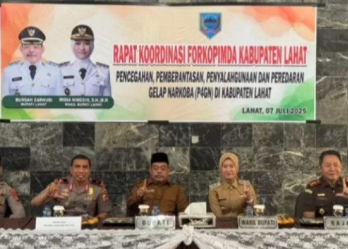 Pemkab Lahat Gelar Rakor FORKOMPIMDA, BNN Empat Lawang Tegaskan Komitmen Perangi Narkoba