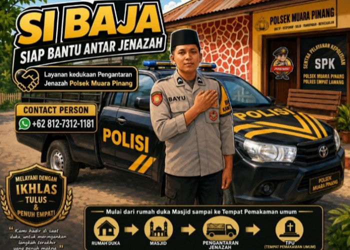 SI BAJA Polsek Muara Pinang, Layanan Gratis Antar Jenazah untuk Ringankan Beban Warga