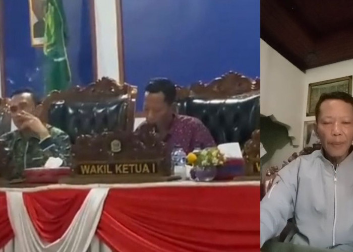 Viral Tudingan Darli Merokok Saat Pimpin Rapat, Wakil Ketua I DPRD Empat Lawang Angkat Bicara