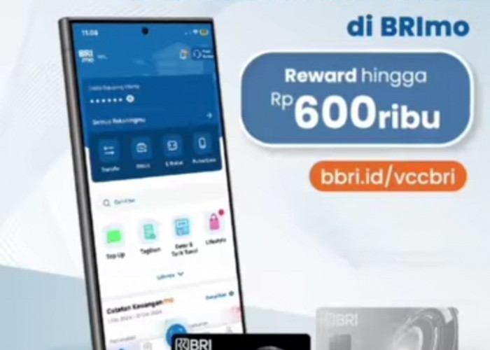 Tanpa Kartu Fisik, Transaksi Makin Asyik dengan BRImo Bisa Dapatkan Reward Hingga Rp600 Ribu