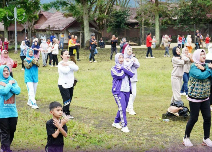 Pemkot Pagar Alam Gelar Senam Pagi Bersama untuk Jaga Kesehatan dan Produktivitas Pegawai